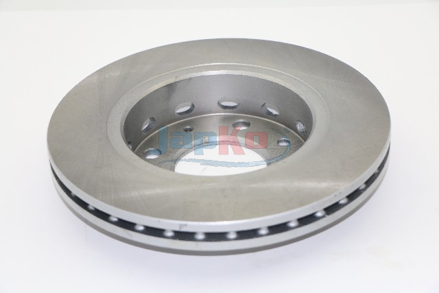 JAPKO Bremseskive 60396c foraksel ventileret 258mm 24mm for KIA