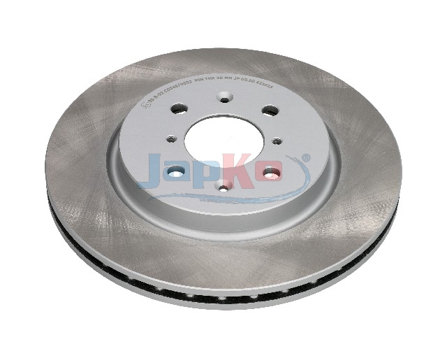 JAPKO Bremseskive 60830c foraksel ventileret 272mm 22mm for SUZUKI