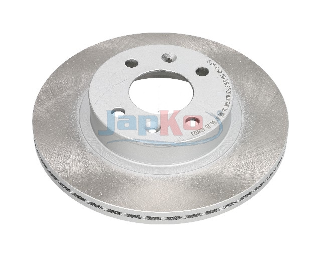 JAPKO Bremseskive 60k20c foraksel ventileret 252mm 18mm for HYUNDAI KIA