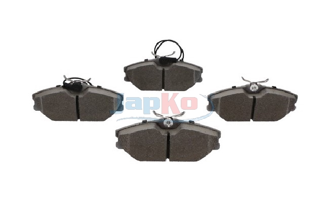 JAPKO Bremseklodser 500081 foraksel for RENAULT