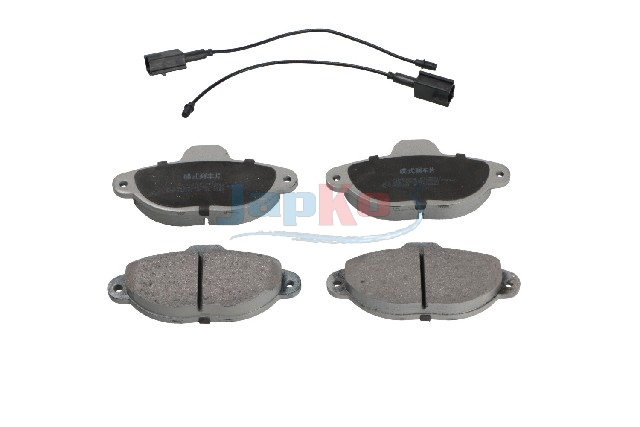 JAPKO Bremseklodser 500087 foraksel for FORD FIAT