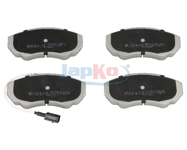 JAPKO Bremseklodser 500222 foraksel for PEUGEOT CITROËN FIAT