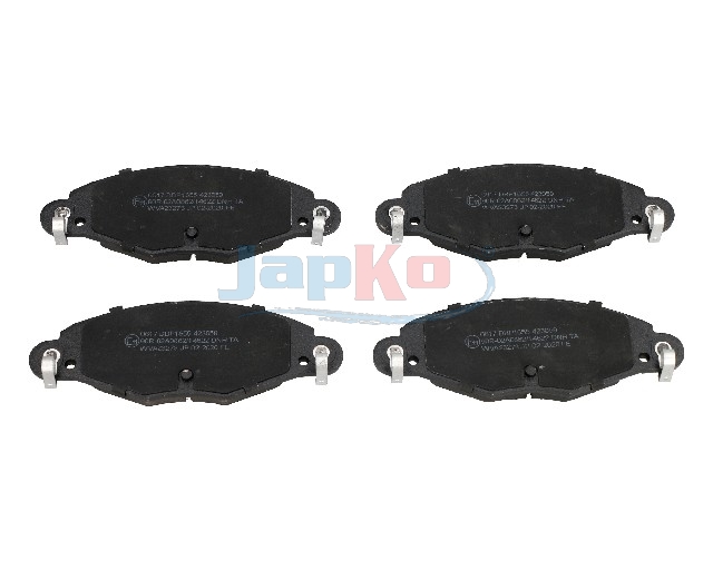 JAPKO Bremseklodser 500617 foraksel for CITROËN PEUGEOT