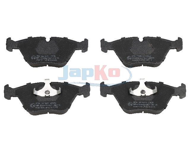 JAPKO Bremseklodser 500654 foraksel for PEUGEOT VW