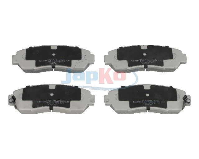 JAPKO Bremseklodser 50434 foraksel for FENGSHEN GEELY ACURA HONDA GREAT WALL HAVAL EXEED (CHERY) DONGFENG XPENG CHERY JAECOO JETOUR CHANGAN