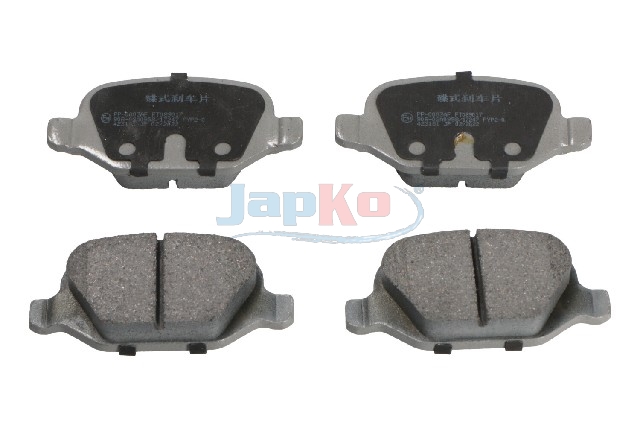 JAPKO Bremseklodser 510003 bagaksel for LANCIA FIAT ALFA ROMEO