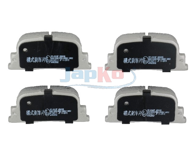 JAPKO Bremseklodser 51231 bagaksel for BYD GEELY TOYOTA LIFAN DONGFENG