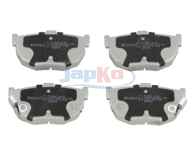 JAPKO Bremseklodser 51595 bagaksel for KIA