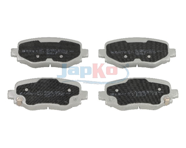 JAPKO Bremseklodser 51913 bagaksel for JEEP ALFA ROMEO FIAT