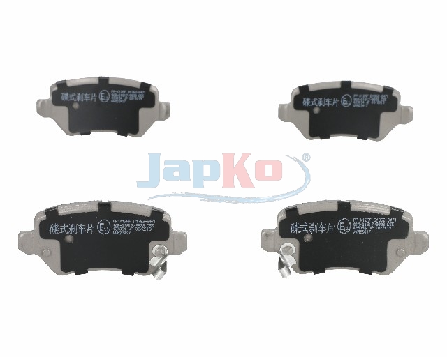 JAPKO Bremseklodser 51k12 bagaksel for OPEL VAUXHALL GENERAL MOTORS SATURN KIA