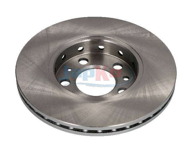 JAPKO Bremseskive 600903c foraksel ventileret 256mm 22mm for AUDI SEAT VW VAG