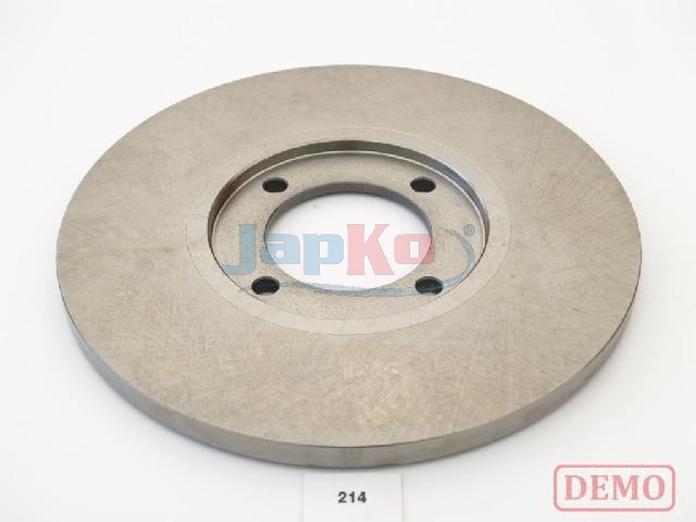 JAPKO Bremseskive 60214c foraksel fuld 254mm 12mm for TOYOTA