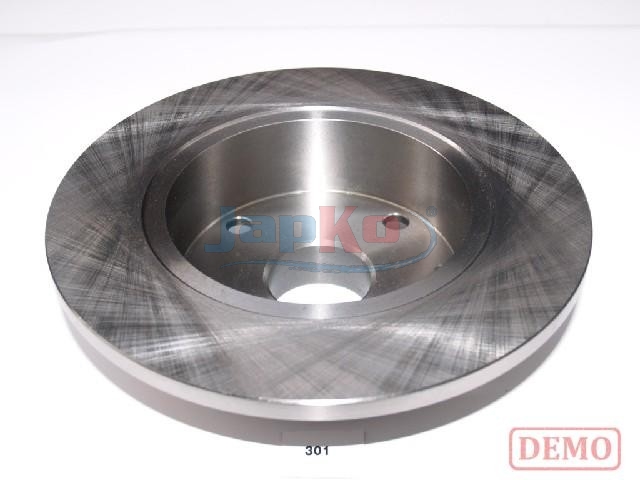 JAPKO Bremseskive 61301c bagaksel fuld 235mm 10mm for MAZDA