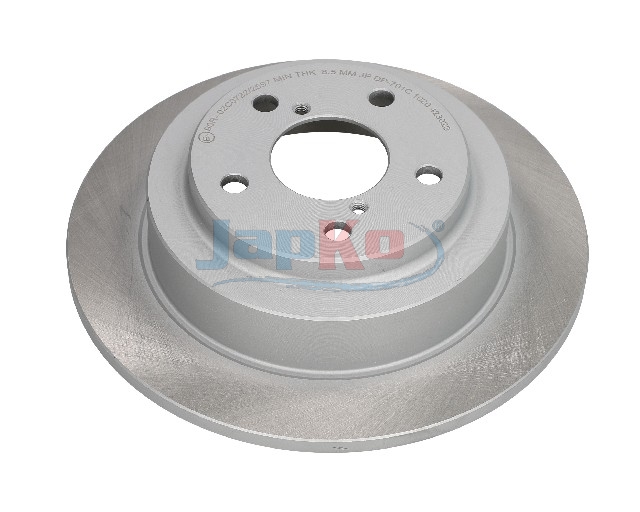 JAPKO Bremseskive 61701c bagaksel fuld 266mm 10mm for SUBARU