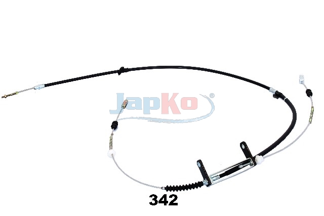 JAPKO Håndbremsekabel 131342 bag for MAZDA