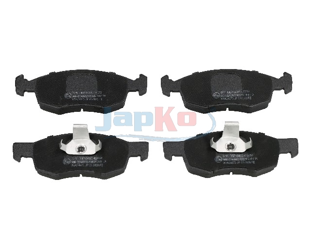 JAPKO Bremseklodser 500711 foraksel for DACIA