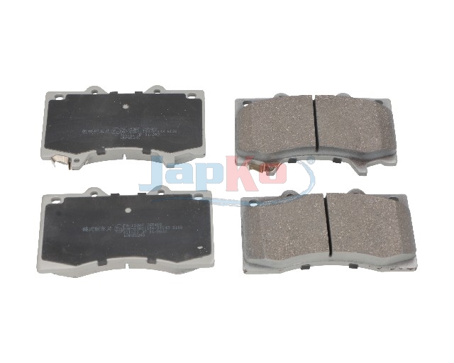 JAPKO Bremseklodser 50158 foraksel for NISSAN
