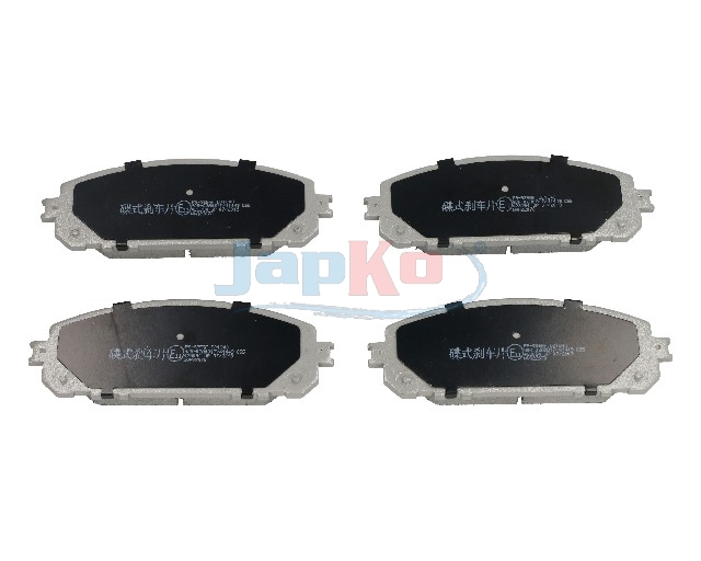 JAPKO Bremseklodser 50925 foraksel for JEEP JEEP (GAC FCA)