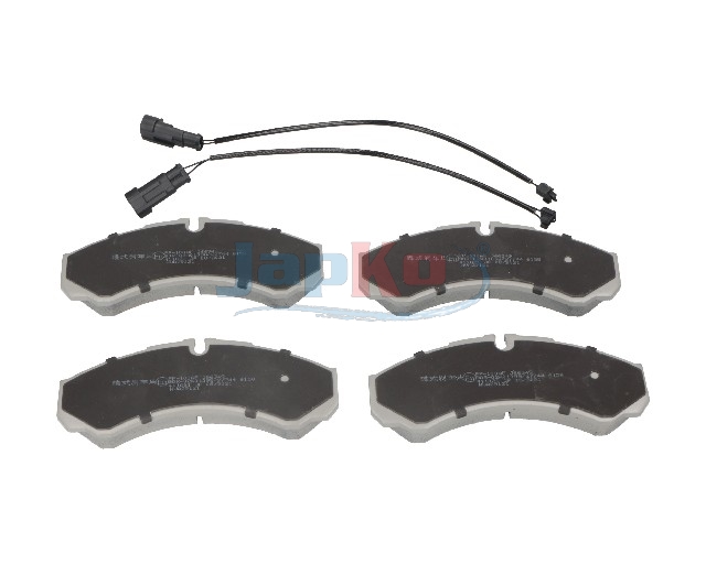 JAPKO Bremseklodser 51100 bagaksel for RENAULT TRUCKS NISSAN