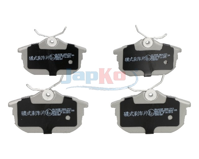JAPKO Bremseklodser 51507 bagaksel for VOLVO MITSUBISHI SMART PROTON