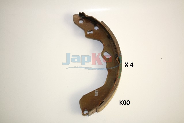 JAPKO Bremsebakkesæt 55k00 bagaksel for KIA