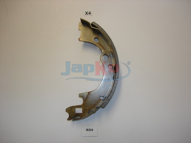 JAPKO Bremsebakkesæt 55k04 bagaksel for KIA HYUNDAI