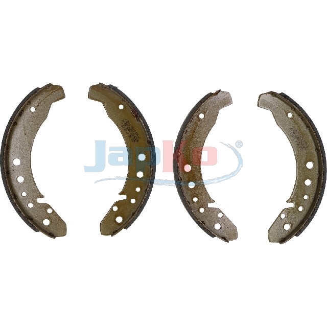 JAPKO Bremsebakkesæt 550926 bagaksel for VW