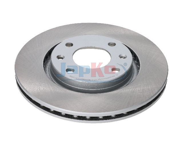 JAPKO Bremseskive 600603c foraksel ventileret 266mm 22mm for PEUGEOT VAUXHALL DONGFENG CITROËN