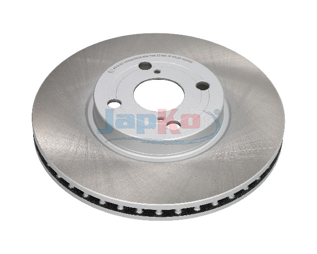 JAPKO Bremseskive 60201c foraksel ventileret 275mm 25mm for TOYOTA