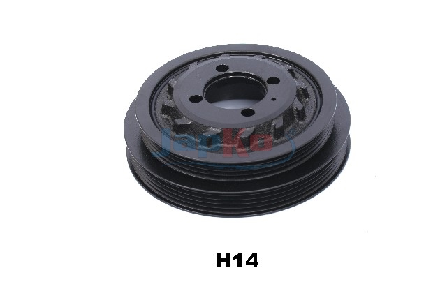 JAPKO Remskive, krumtapaksel 122h14 for HYUNDAI