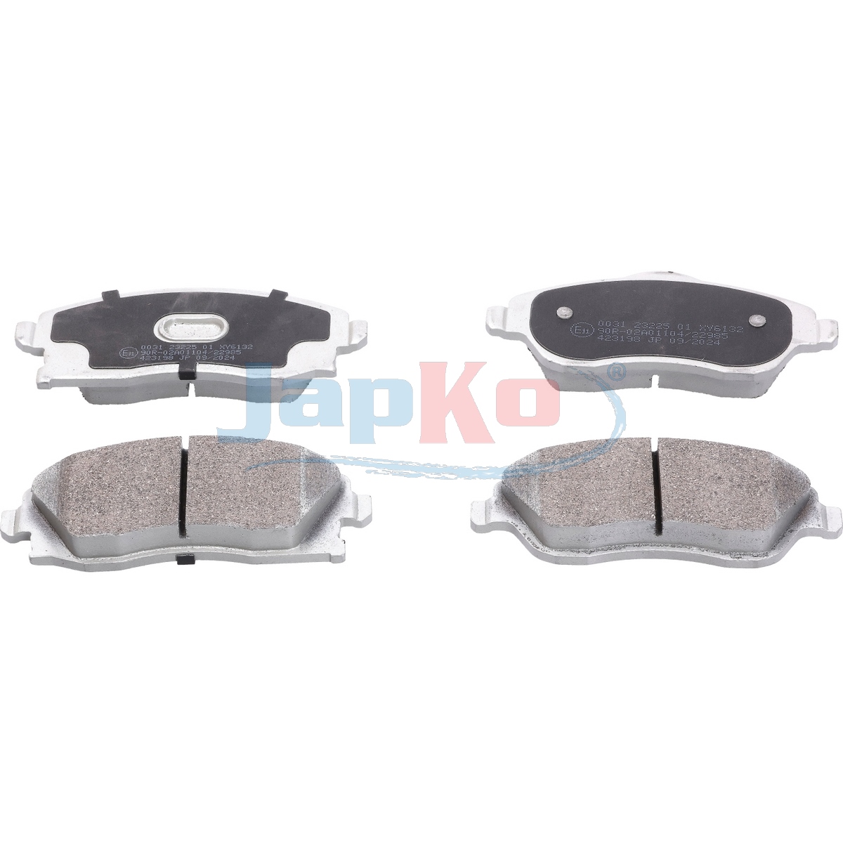 JAPKO Bremseklodser 500031 foraksel for OPEL VAUXHALL