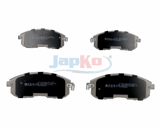 JAPKO Bremseklodser 50165 foraksel for INFINITI NISSAN (DFAC) NISSAN