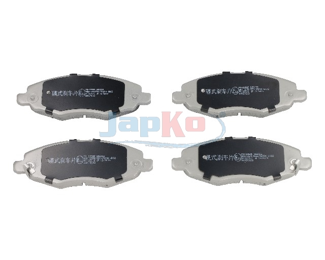 JAPKO Bremseklodser 50225 foraksel for TOYOTA
