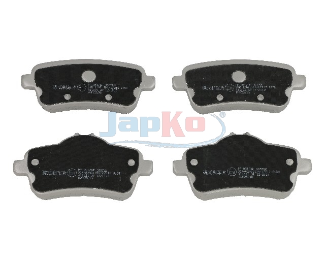 JAPKO Bremseklodser 510517 bagaksel for MERCEDES-BENZ