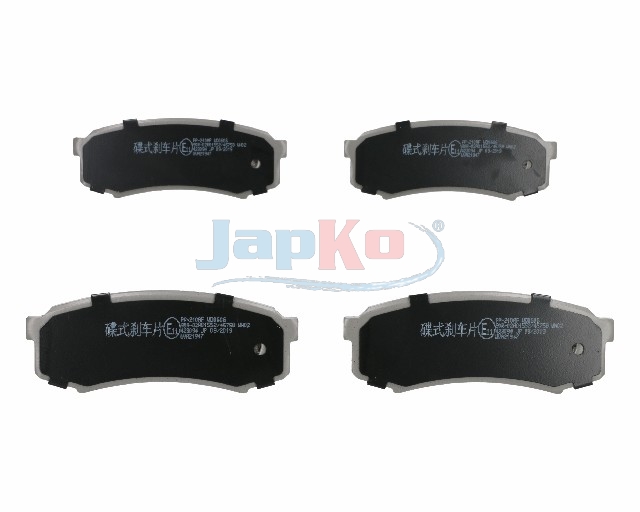 JAPKO Bremseklodser 51210 bagaksel for TOYOTA MITSUBISHI NISSAN DONGFENG