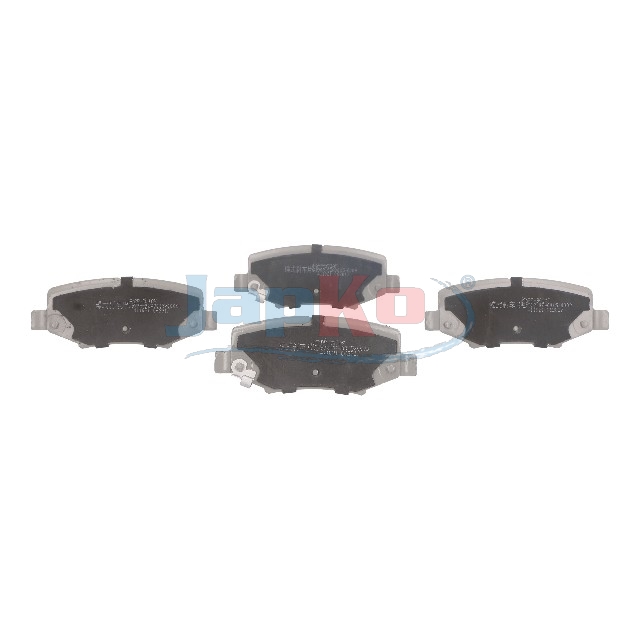 JAPKO Bremseklodser 51901 bagaksel for DODGE JEEP