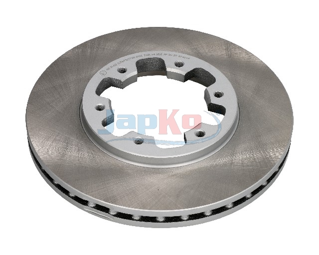 JAPKO Bremseskive 60144c foraksel ventileret 276mm 26mm for FORD NISSAN