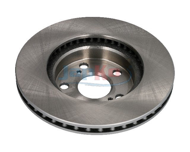 JAPKO Bremseskive 602027c foraksel ventileret 255mm 22mm for TOYOTA