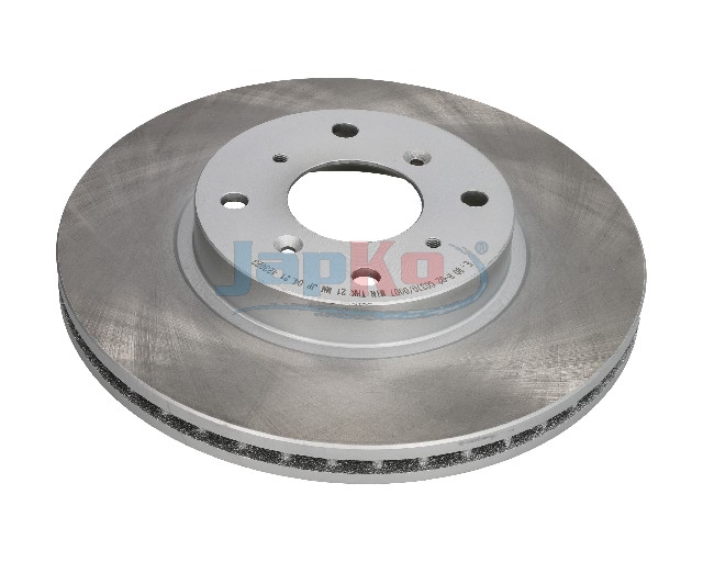JAPKO Bremseskive 60427c foraksel ventileret 282mm 23mm for HONDA