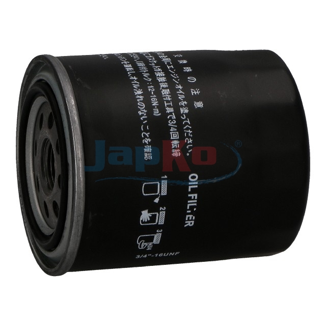 JAPKO Oliefilter 10111 Påskruet 102mm for FORD GENERAL MOTORS SUBARU NISSAN RENAULT