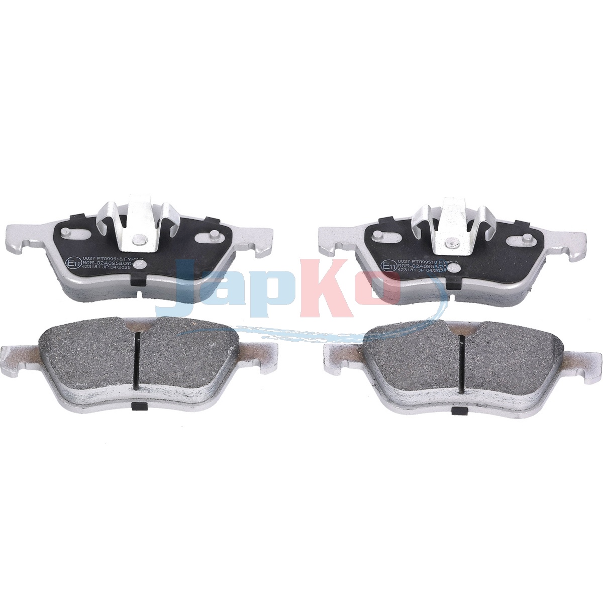 JAPKO Bremseklodser 500027 foraksel for MINI