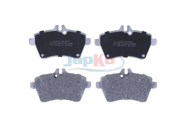 JAPKO Bremseklodser 500068 foraksel for MERCEDES-BENZ