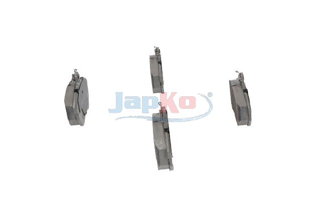 JAPKO Bremseklodser 500082 foraksel for VW CHERY AUDI