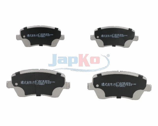 JAPKO Bremseklodser 50013 foraksel for BAIC MERCEDES-BENZ CHANGAN LADA DACIA NISSAN RENAULT