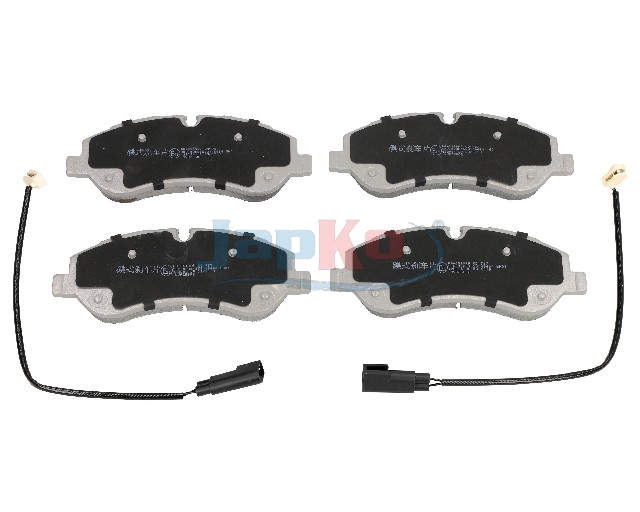 JAPKO Bremseklodser 500319 foraksel for FORD