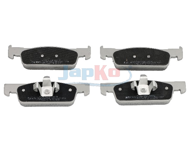 JAPKO Bremseklodser 50033 foraksel for SMART DACIA RENAULT