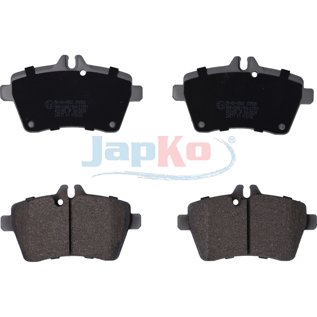 JAPKO Bremseklodser 500502 for MERCEDES-BENZ