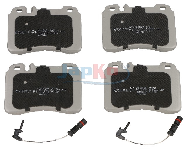 JAPKO Bremseklodser 500506 foraksel for MERCEDES-BENZ
