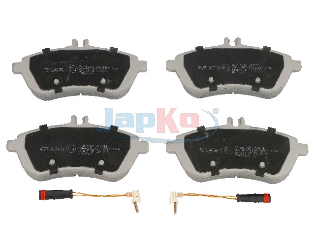 JAPKO Bremseklodser 500512 foraksel for MERCEDES-BENZ