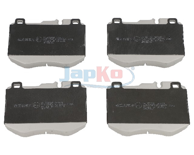 JAPKO Bremseklodser 500516 foraksel for MERCEDES-BENZ
